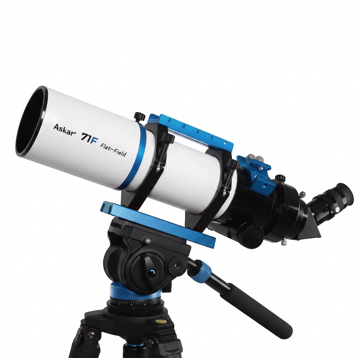 Lunette Apochromatique Askar 71F Quadruplet Flat-Field 71mm f/6.9 pour Astrophotographie