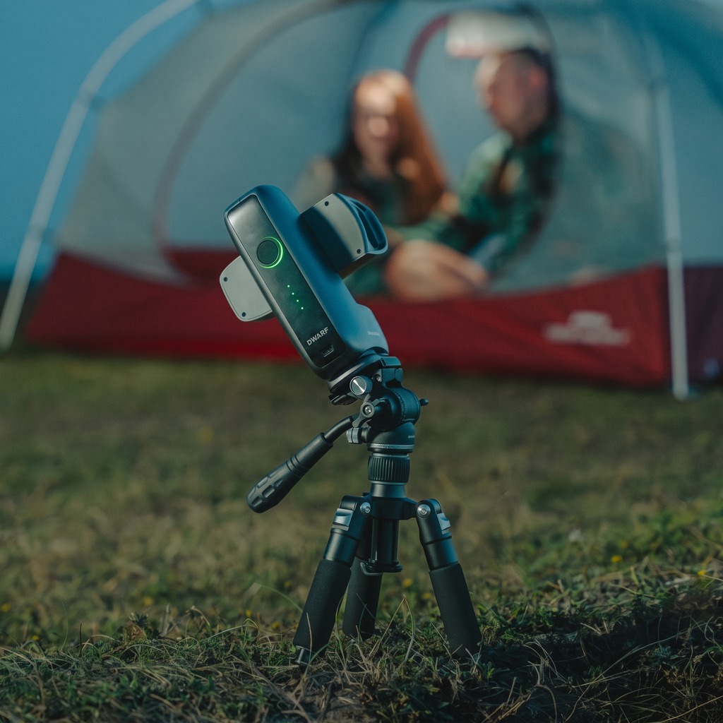 Télescope Intelligent DWARF Mini Astrophotographie Portable avec Monture Équatoriale Motorisée